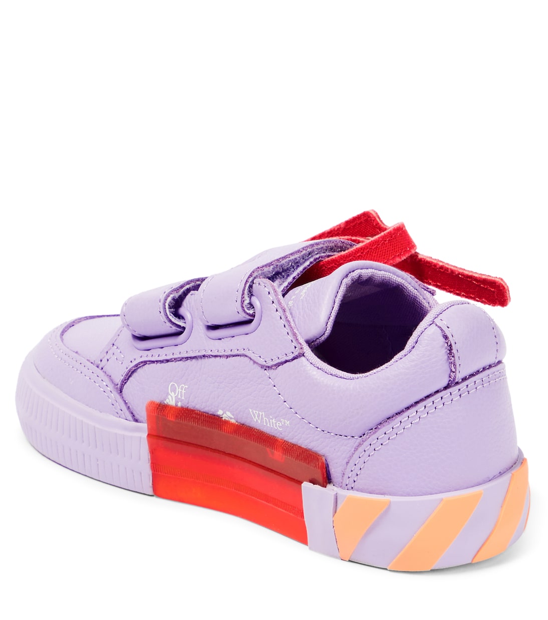 Baskets Low Vulcanized en cuir | Off-White Kids