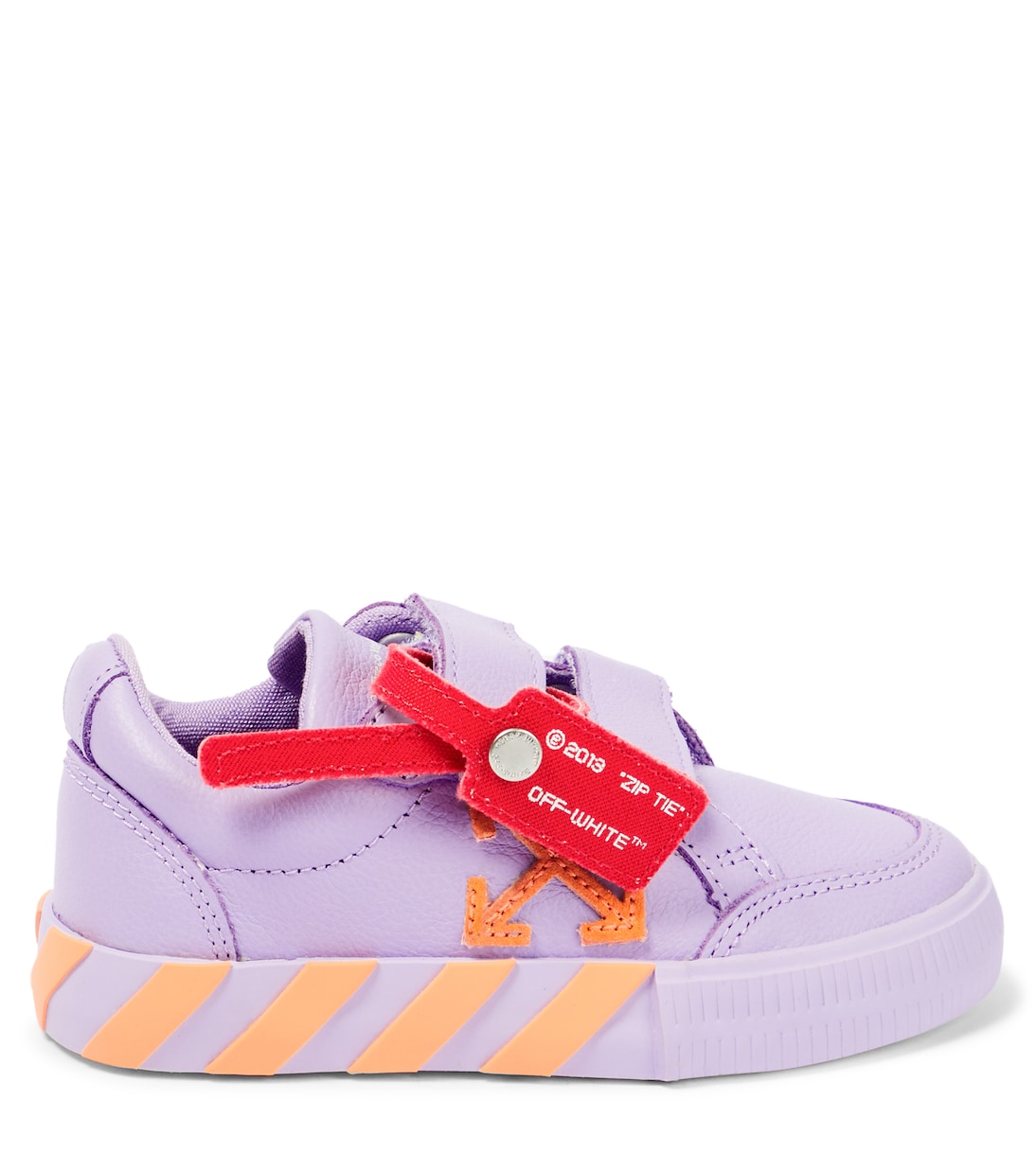 Baskets Low Vulcanized en cuir | Off-White Kids