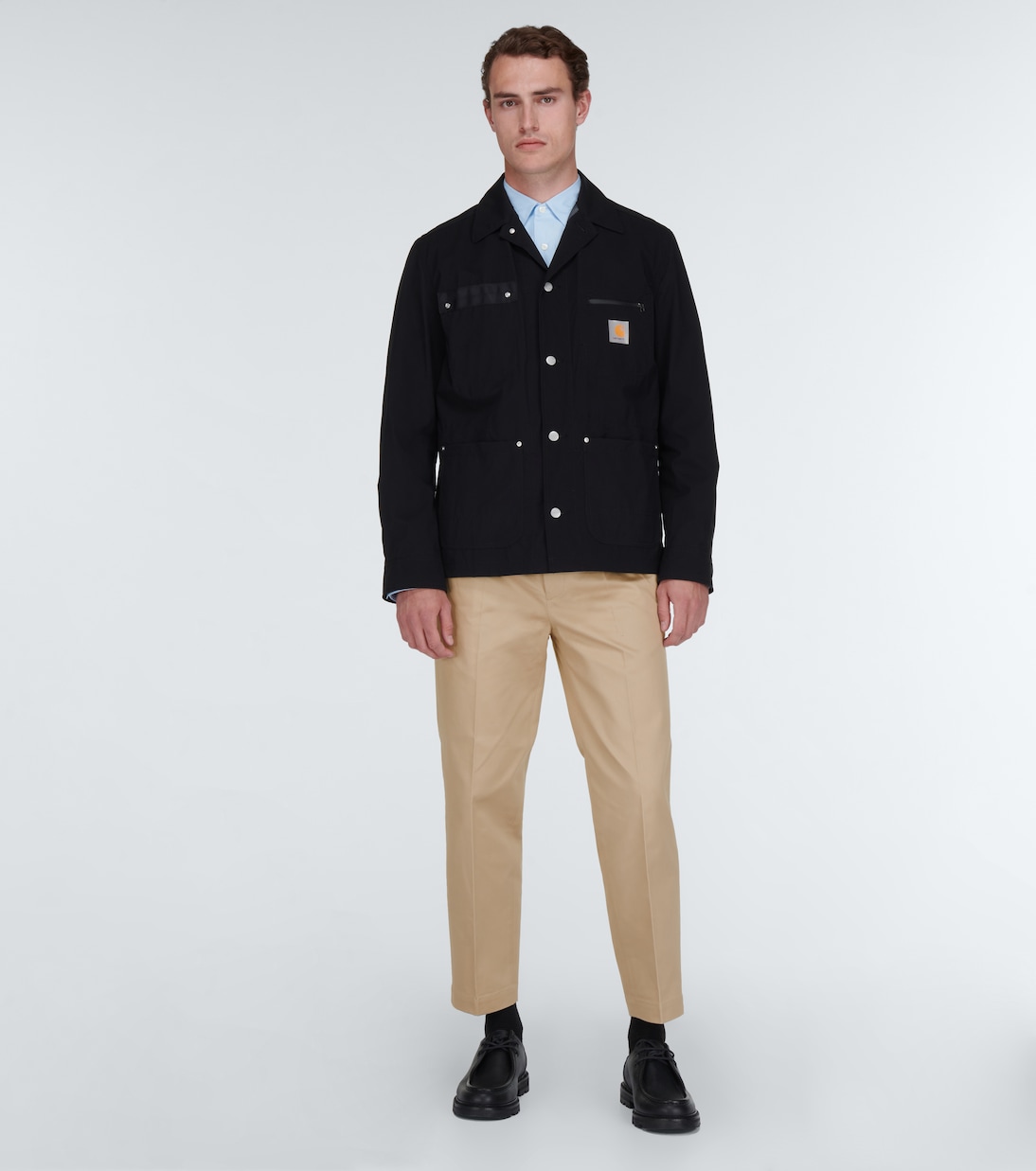 Pantalones rectos de gabardina | Junya Watanabe