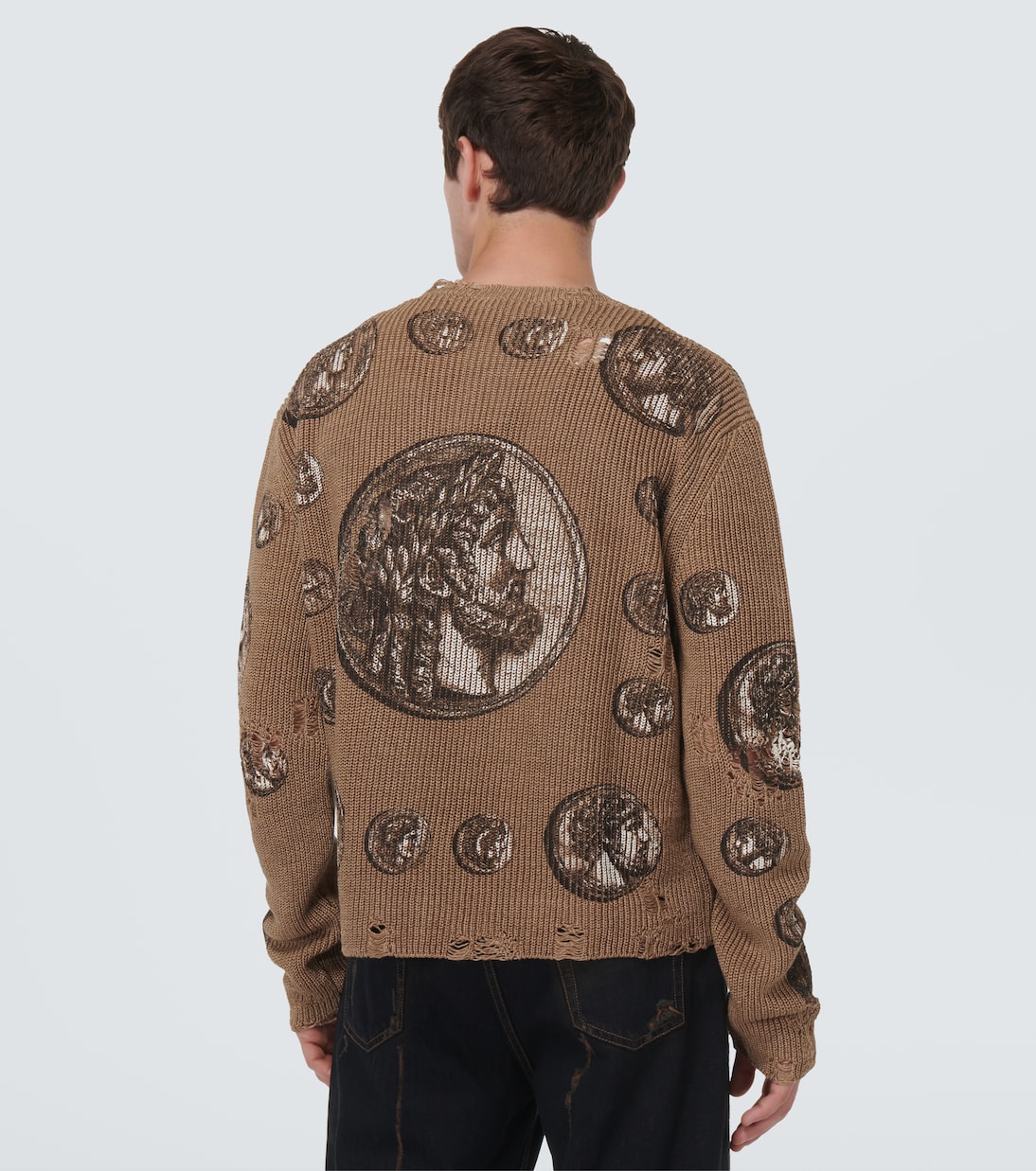 Pull en lin Imprimé | Dolce&Gabbana