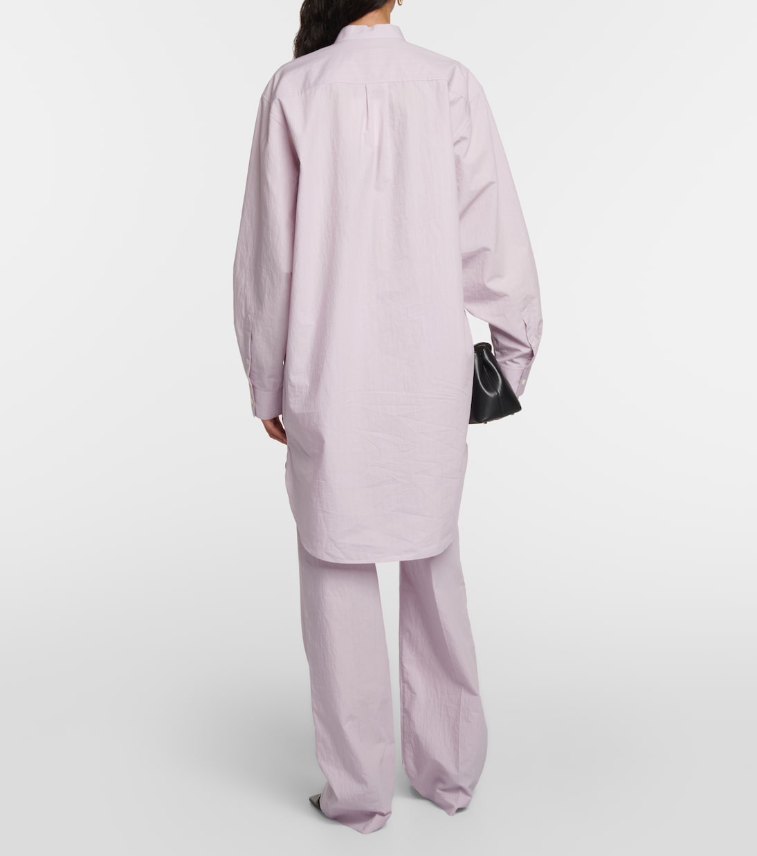 Minikleid aus einem Baumwollgemisch | Toteme