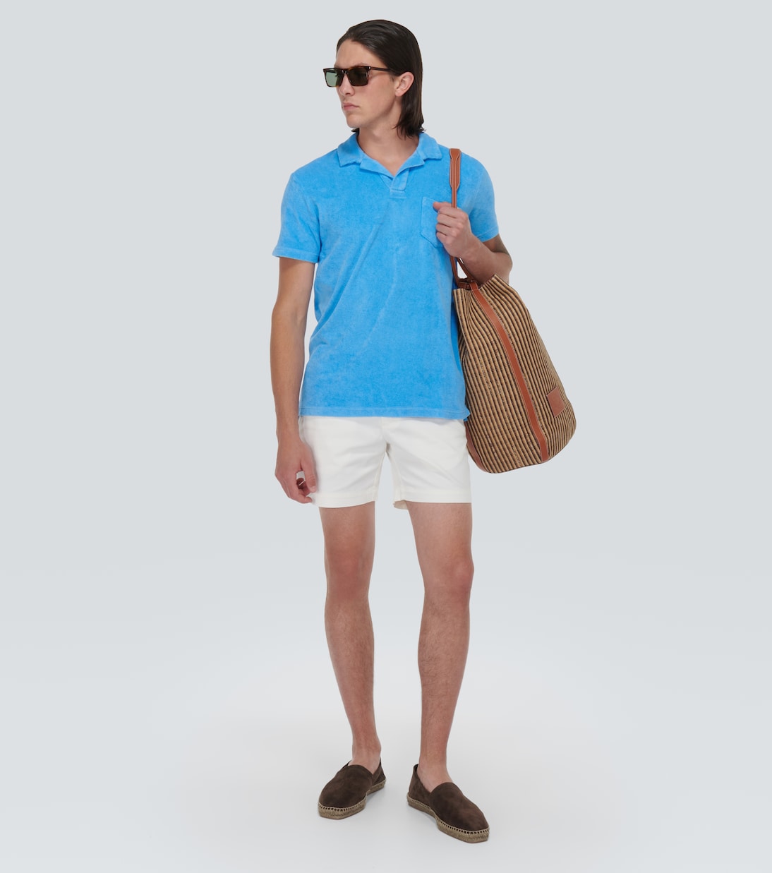 Polo Dr. No in spugna di cotone | Orlebar Brown