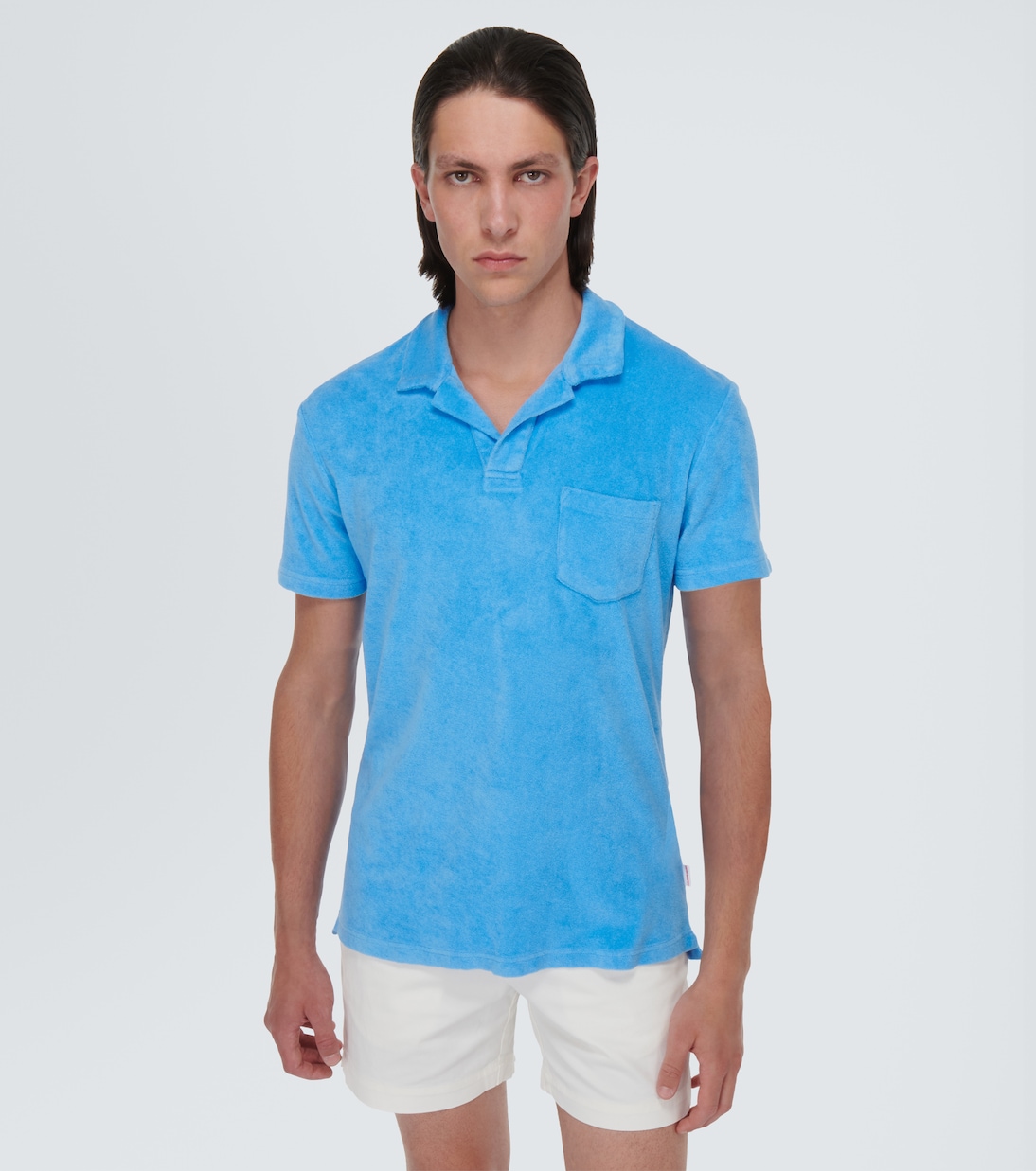 Polo Dr. No in spugna di cotone | Orlebar Brown
