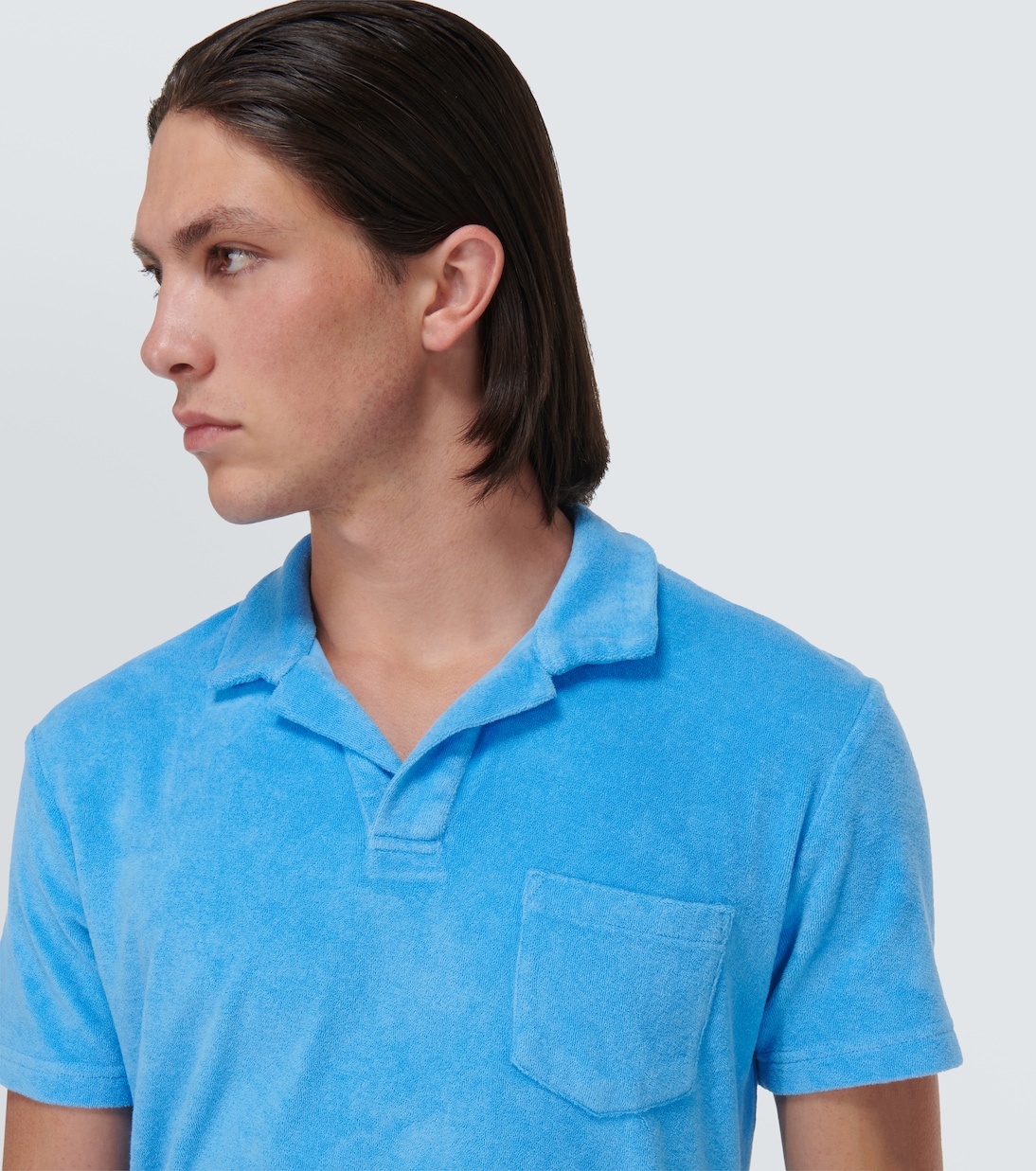 Polo Dr. No in spugna di cotone | Orlebar Brown