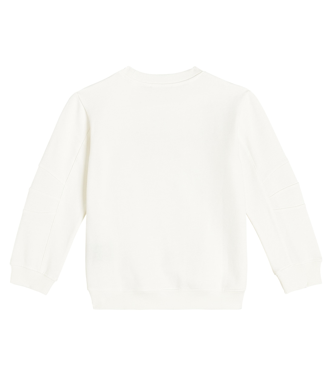 Felpa in jersey di cotone con logo | Balmain Kids