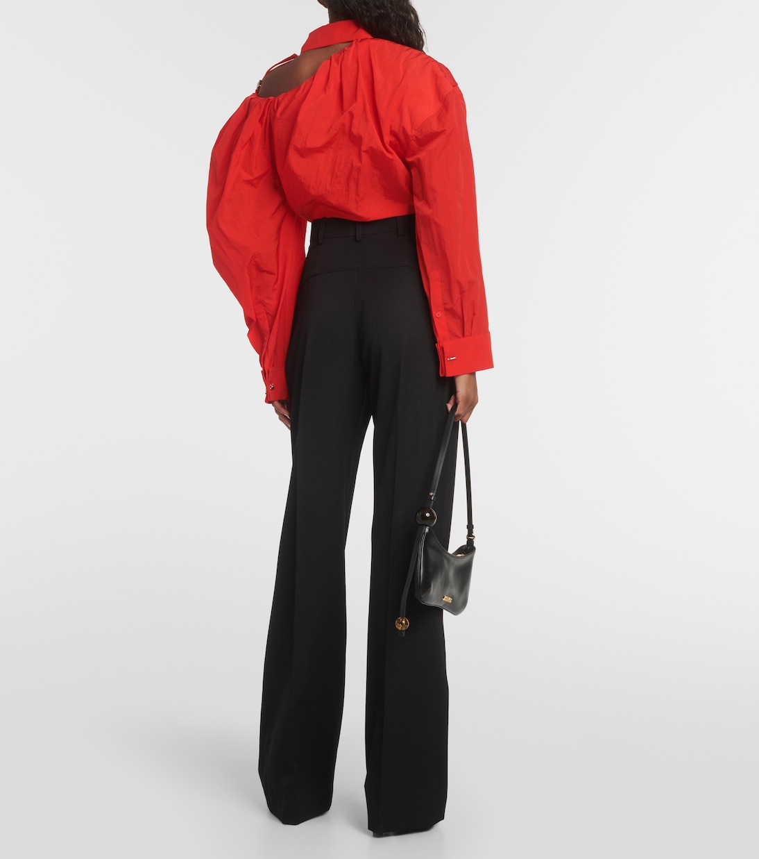 La Chemise Galliga cropped shirt | Jacquemus