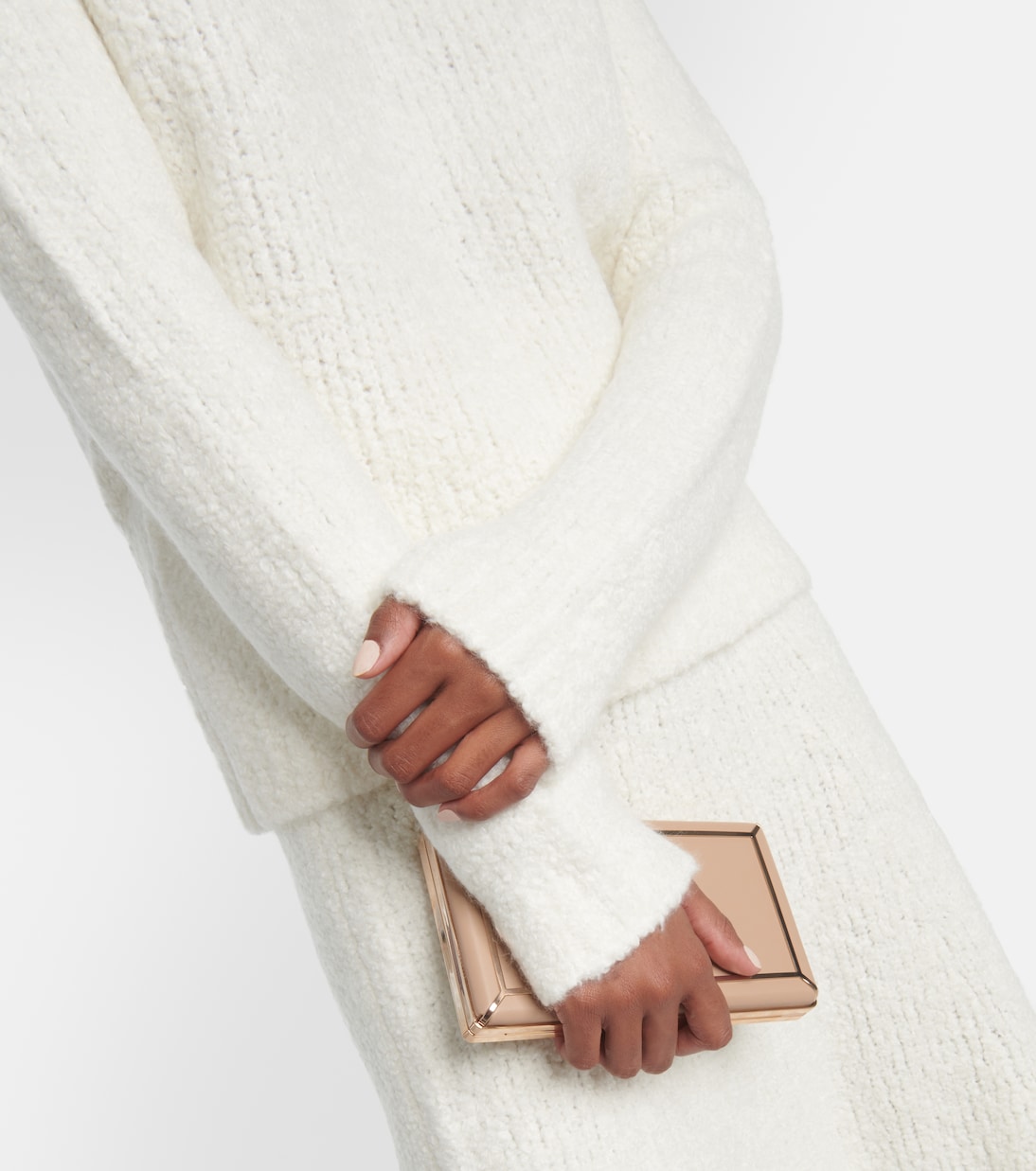Pullover Philippe in lana e seta bouclé | Gabriela Hearst