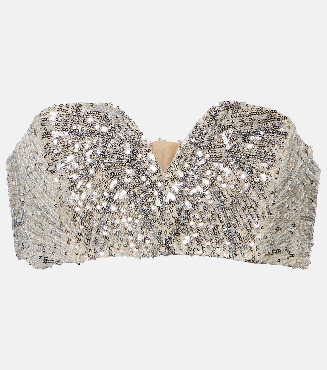 Lady Soul Clyde sequined bandeau top | Blazé Milano