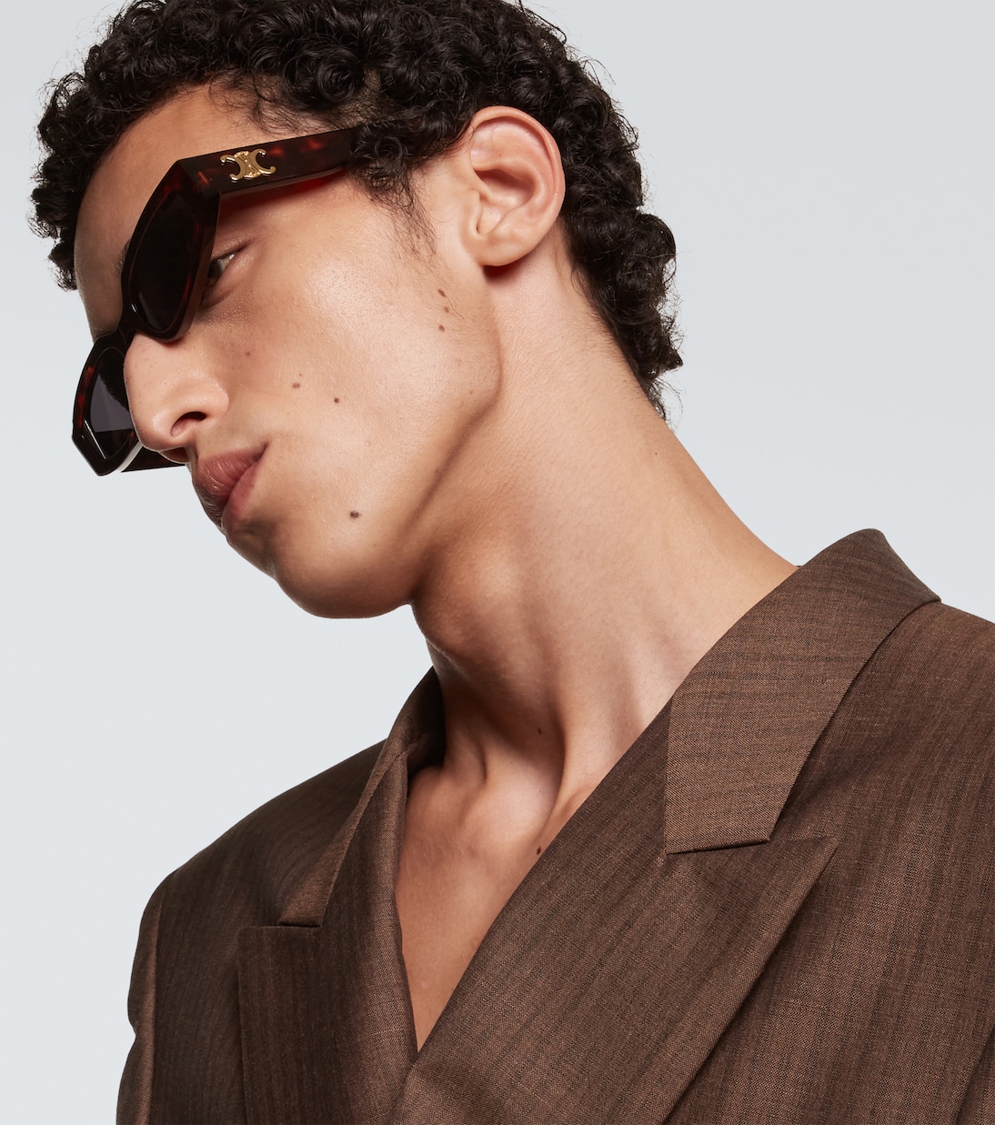 Triomphe 12 rectangular sunglasses | Celine Eyewear
