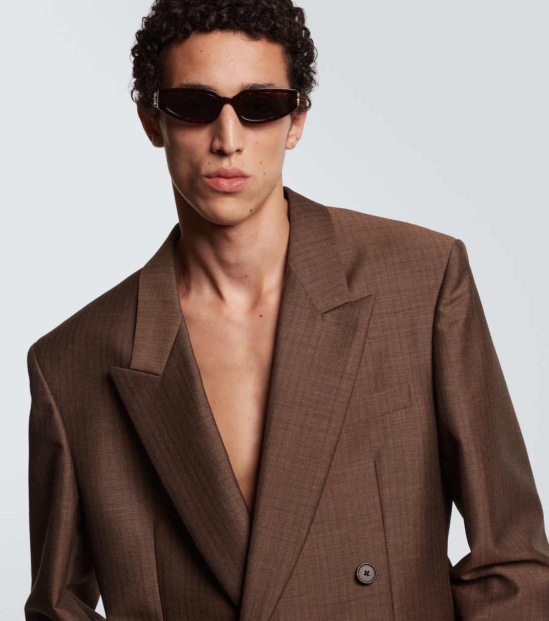 Triomphe 12 rectangular sunglasses | Celine Eyewear
