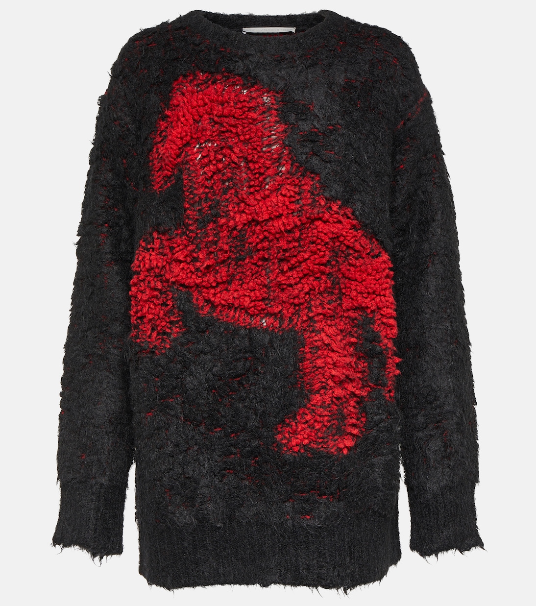 Jersey de mezcla de lana en jacquard | Stella McCartney