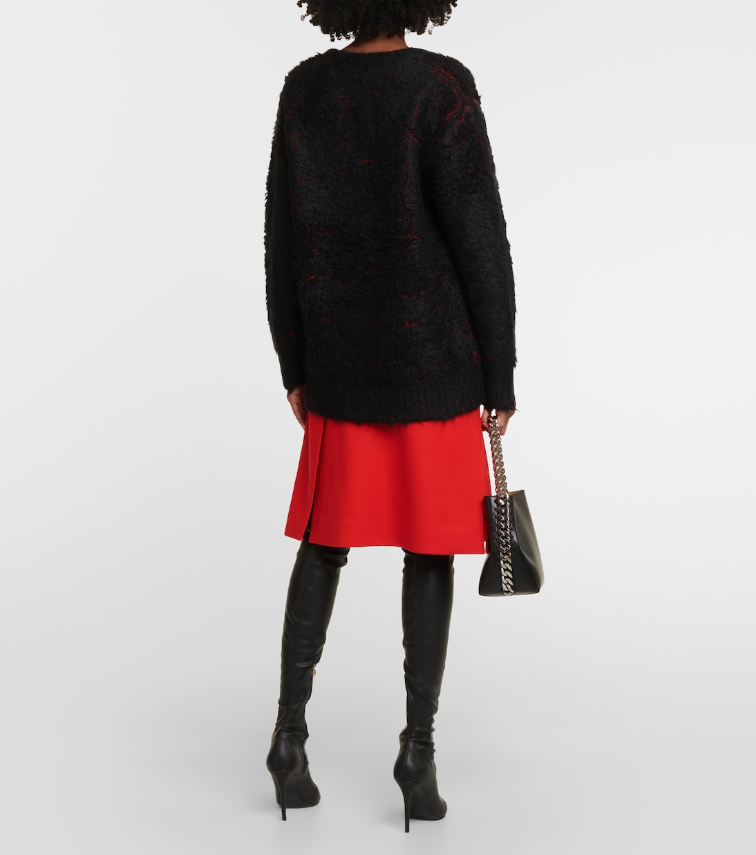 Jersey de mezcla de lana en jacquard | Stella McCartney