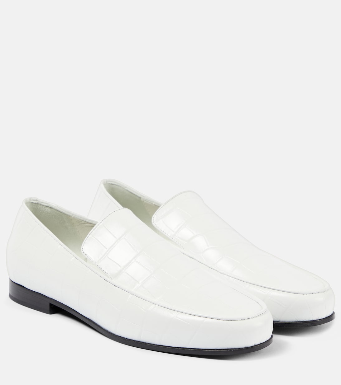 Mocassini The Oval in pelle con stampa | Toteme