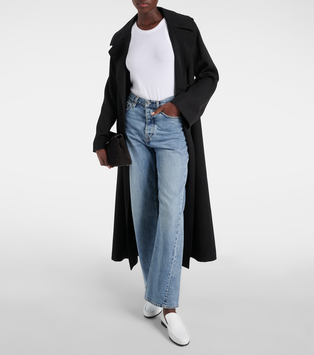 Mocassini The Oval in pelle con stampa | Toteme