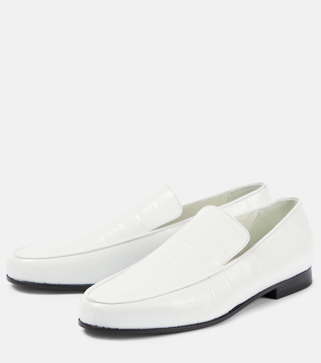 Mocassini The Oval in pelle con stampa | Toteme