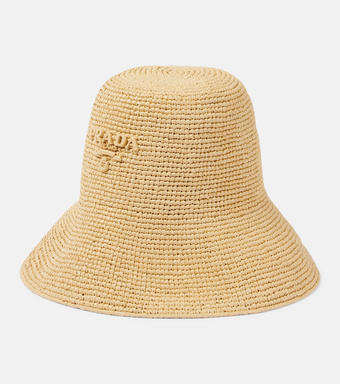 Chapeau en crochet à logo | Prada