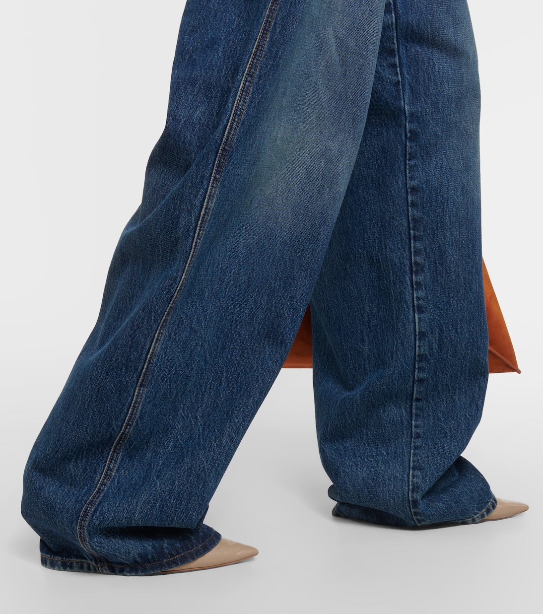Jean ample Bacall à taille mi-haute | Khaite