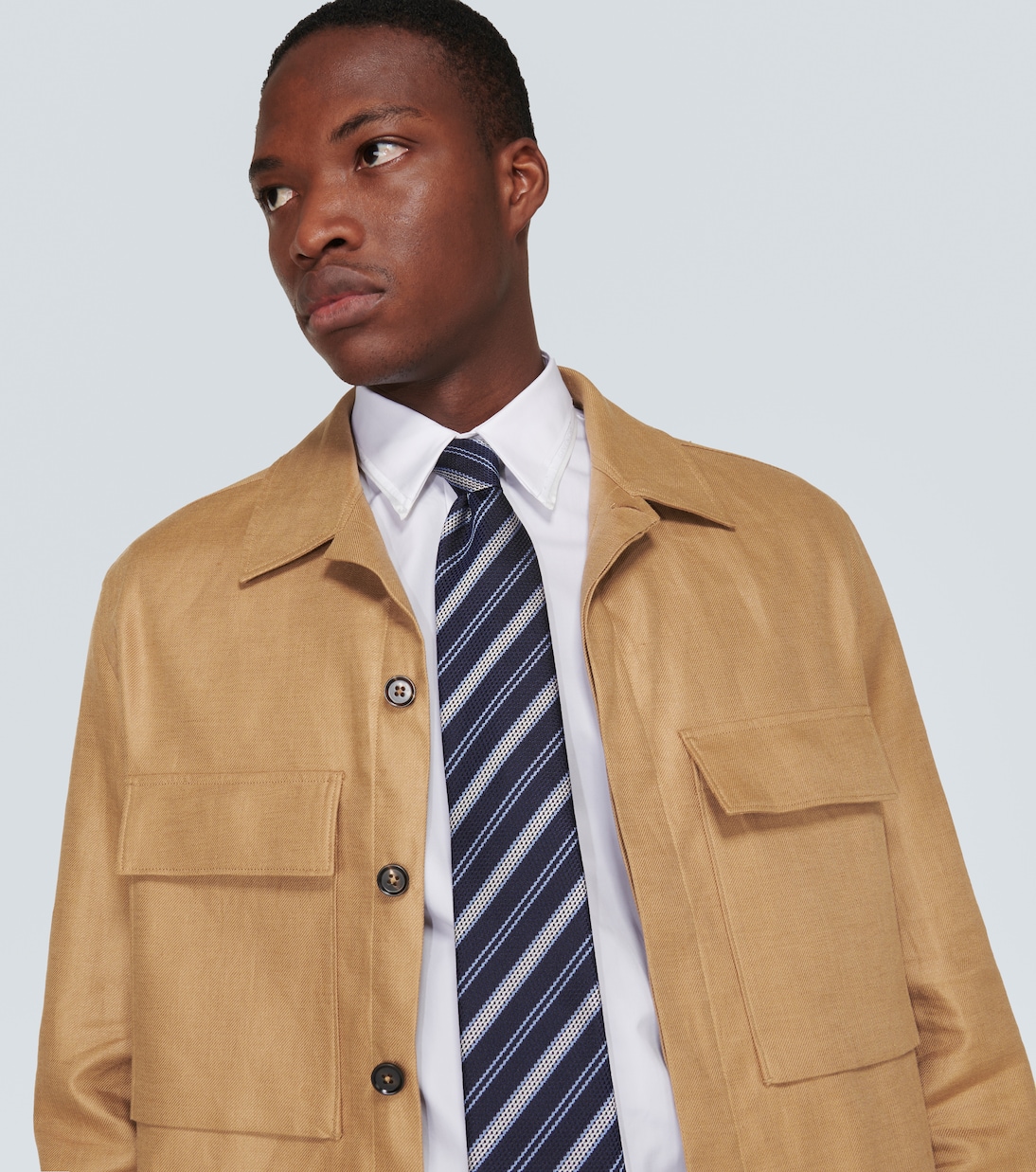 Cravatta in seta jacquard | Zegna