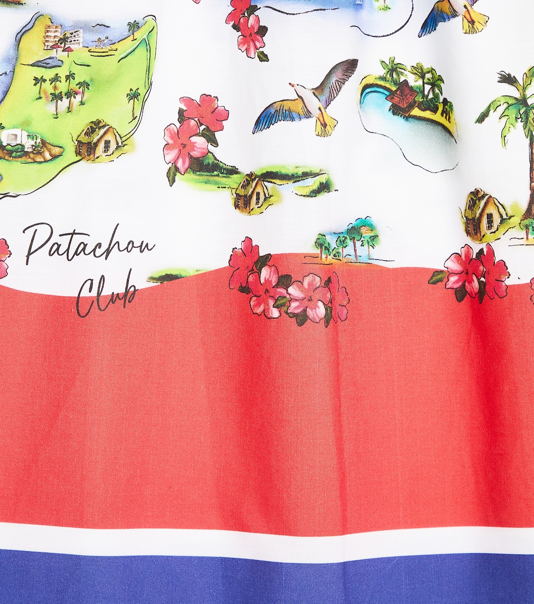 Bedrucktes Kleid aus Baumwolle | Patachou