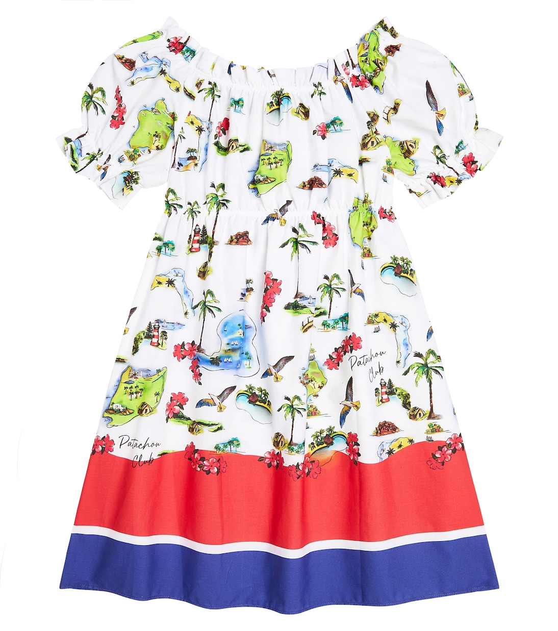 Bedrucktes Kleid aus Baumwolle | Patachou