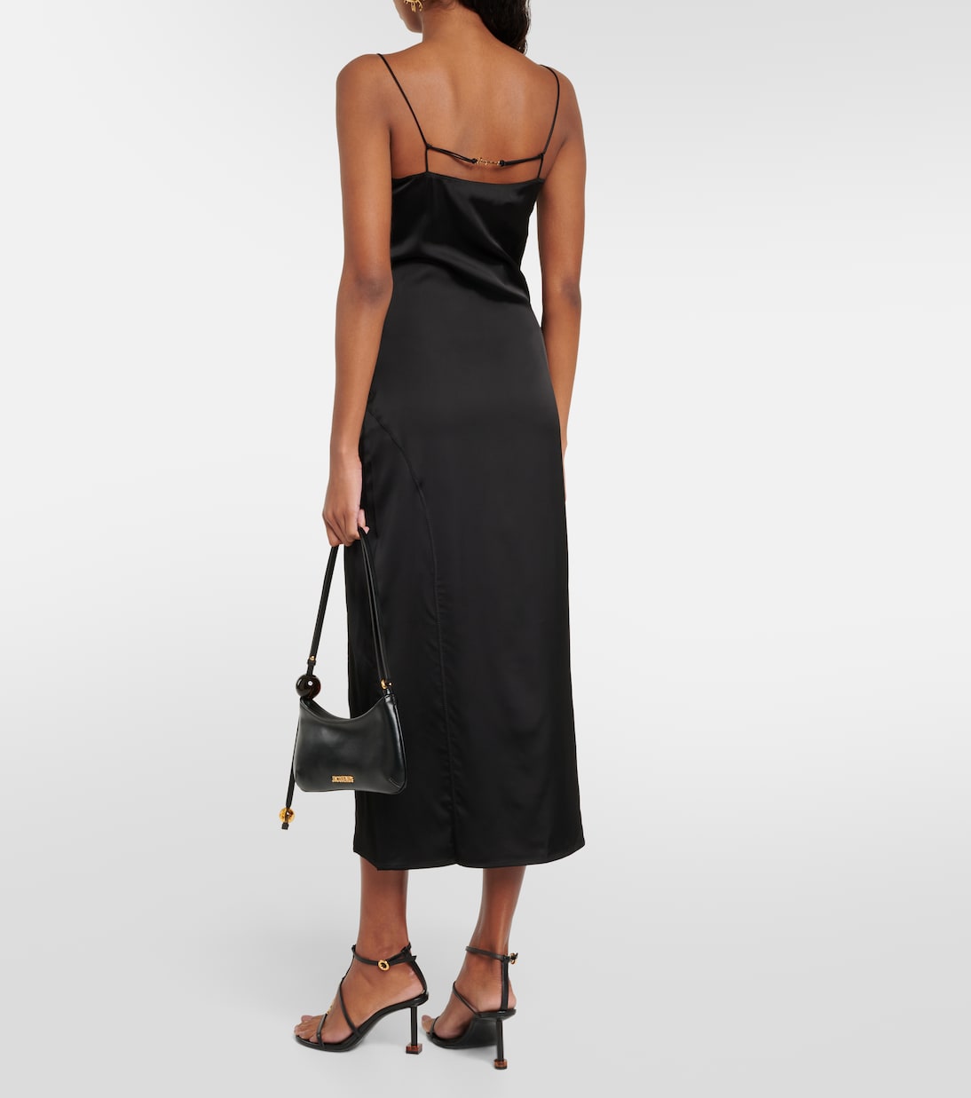 Midikleid La Robe Notte aus Satin | Jacquemus