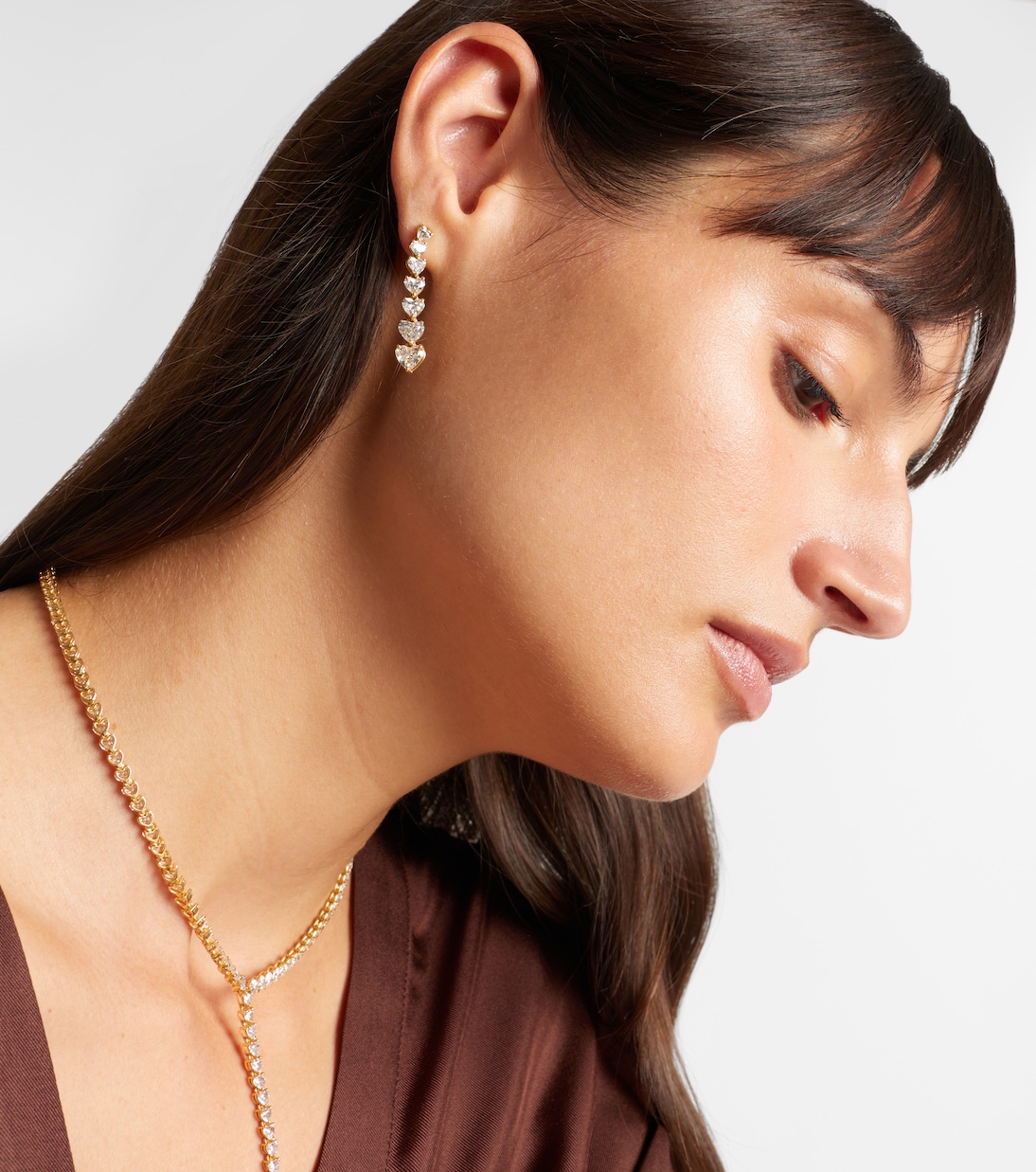 Boucles d'oreilles 7 Heart en or 18 ct et diamants | Shay Jewelry