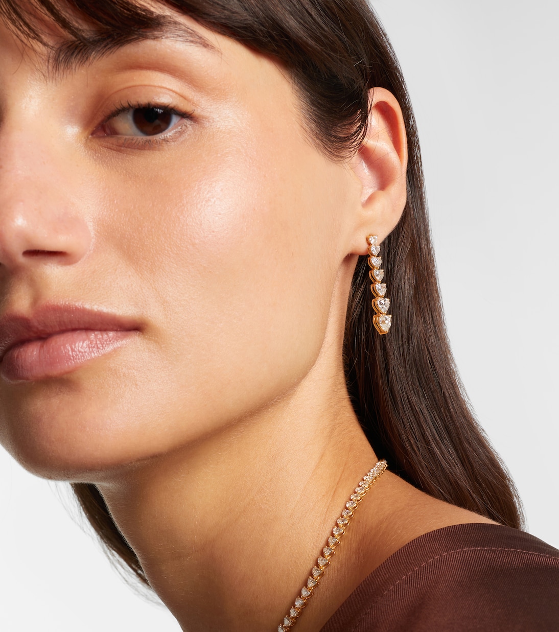 Boucles d'oreilles 7 Heart en or 18 ct et diamants | Shay Jewelry