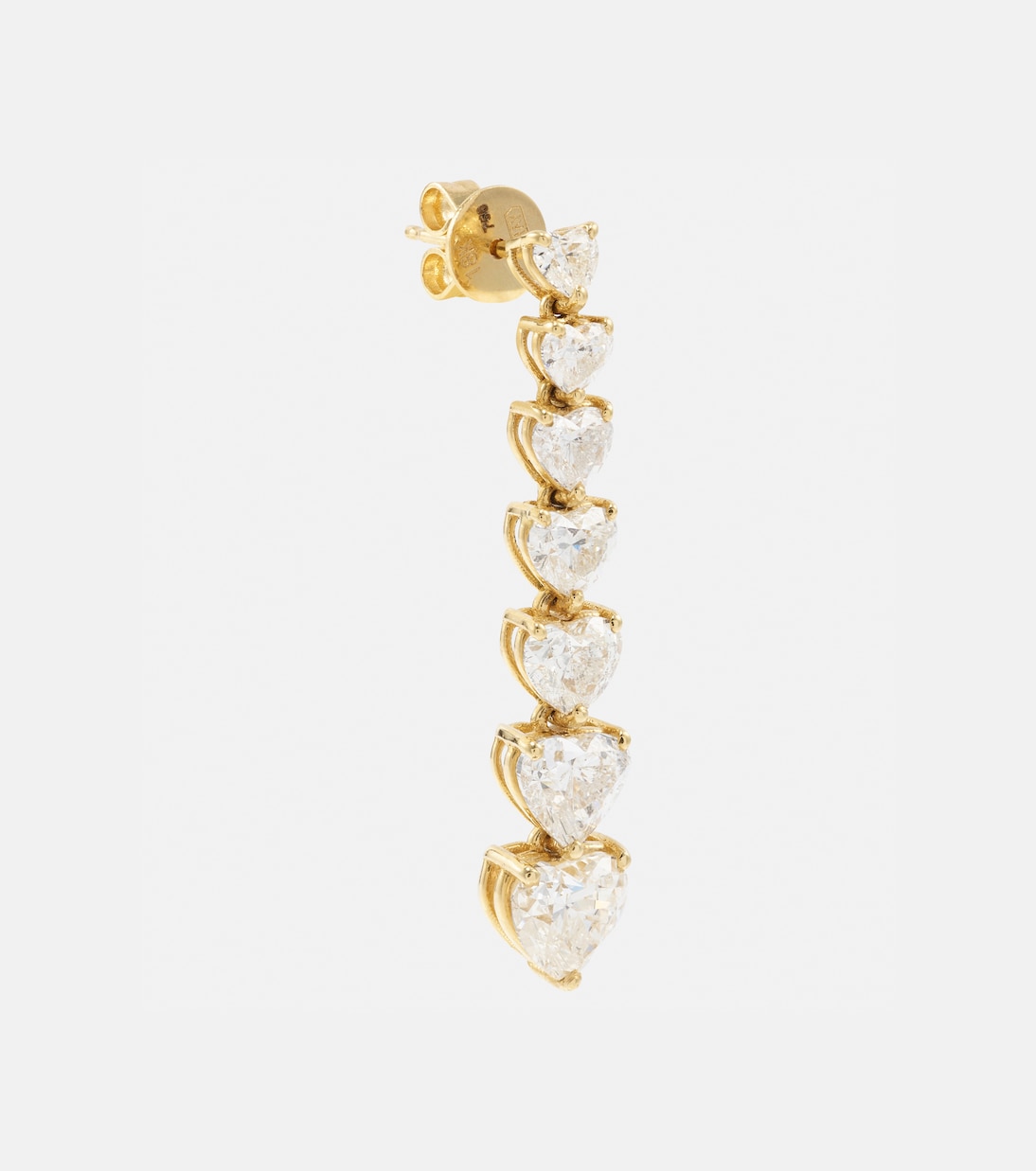 Boucles d'oreilles 7 Heart en or 18 ct et diamants | Shay Jewelry