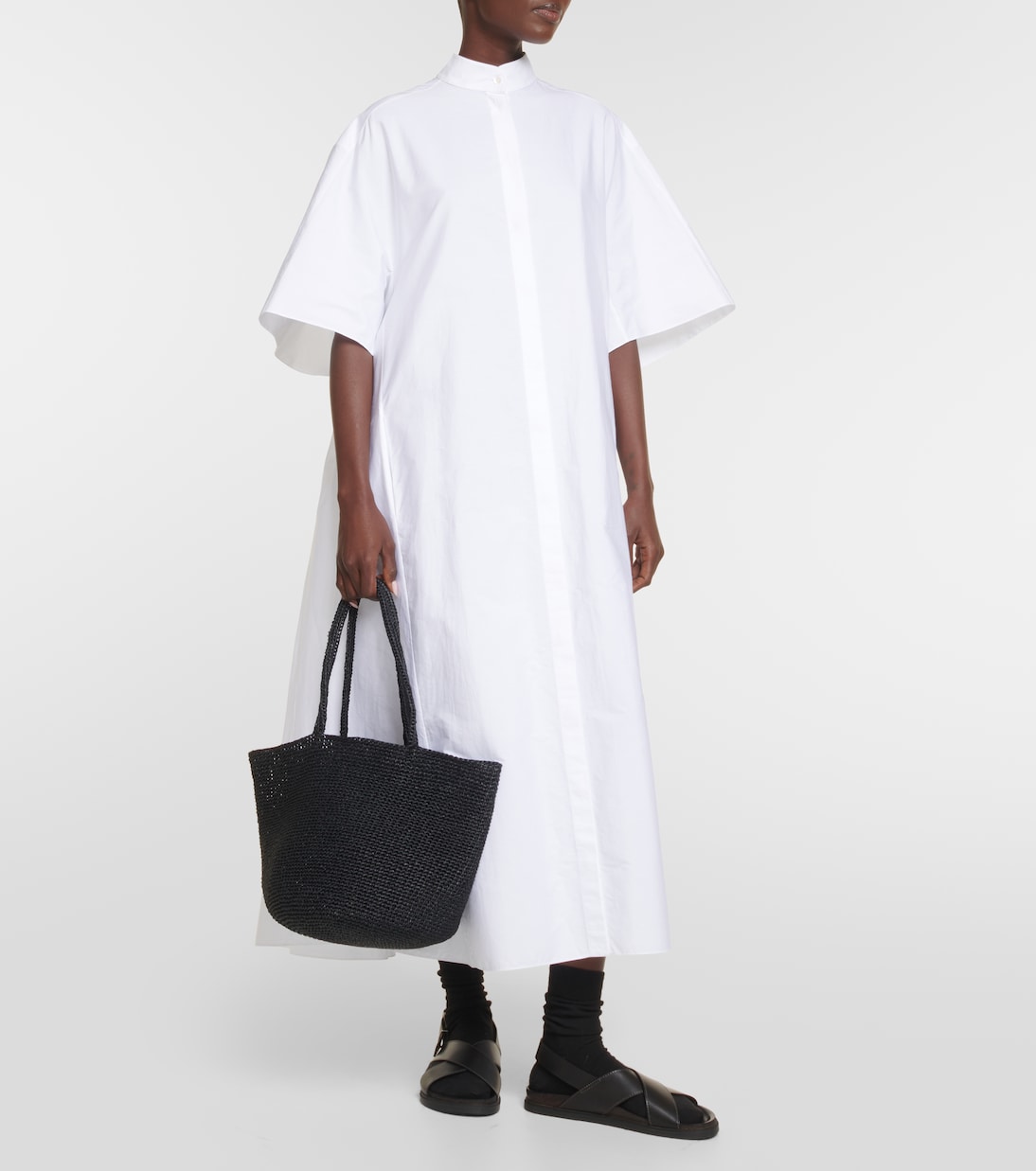 Hemdblusenkleid Bredel aus Baumwollpopeline | The Row