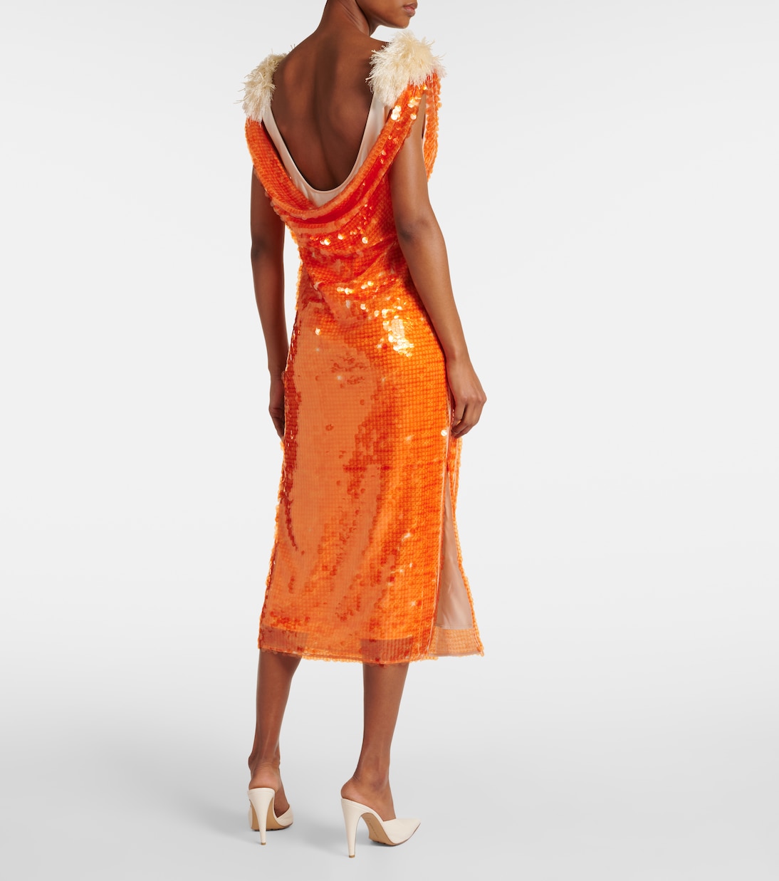Abito midi con paillettes | Xu Zhi