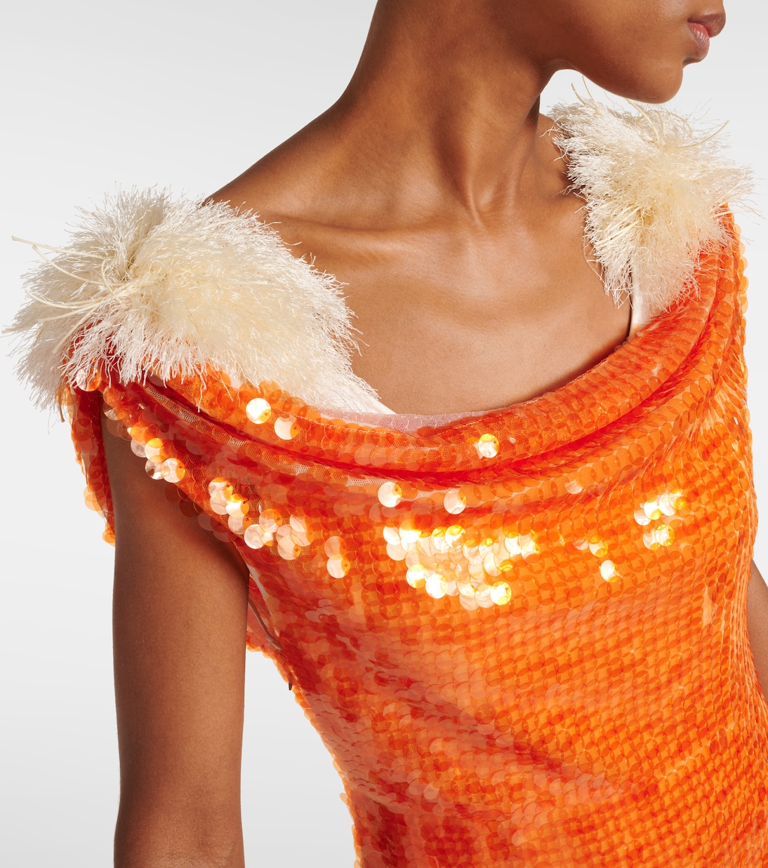 Abito midi con paillettes | Xu Zhi