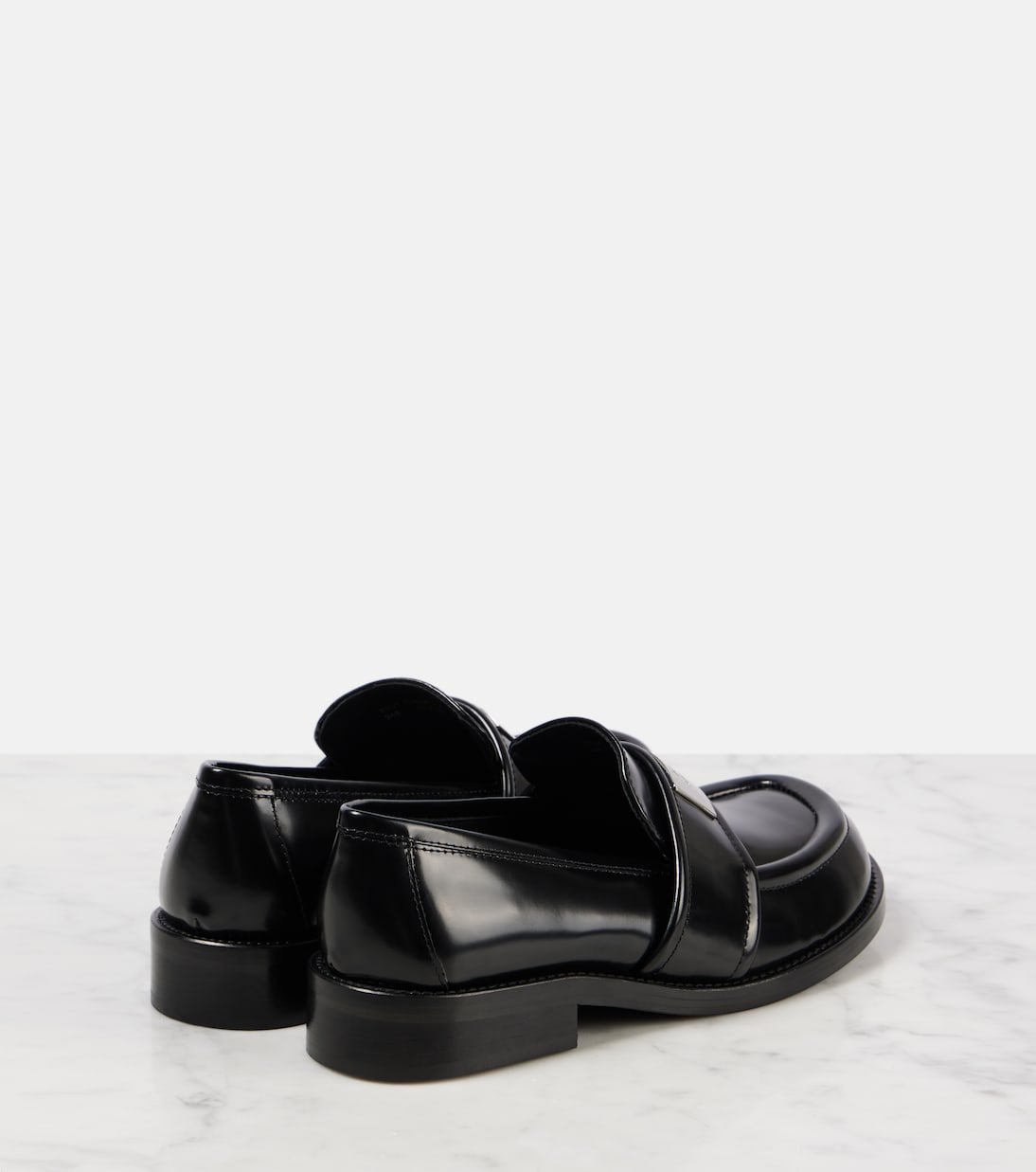 Acne Studios - Leather loafers - Black