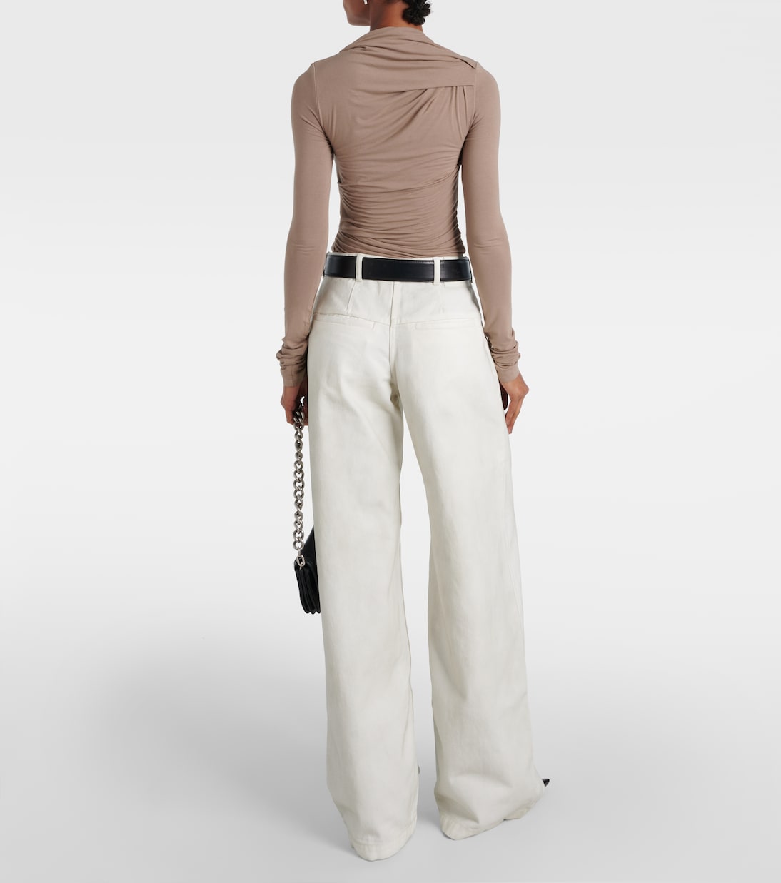 Encase draped bodysuit | Entire Studios