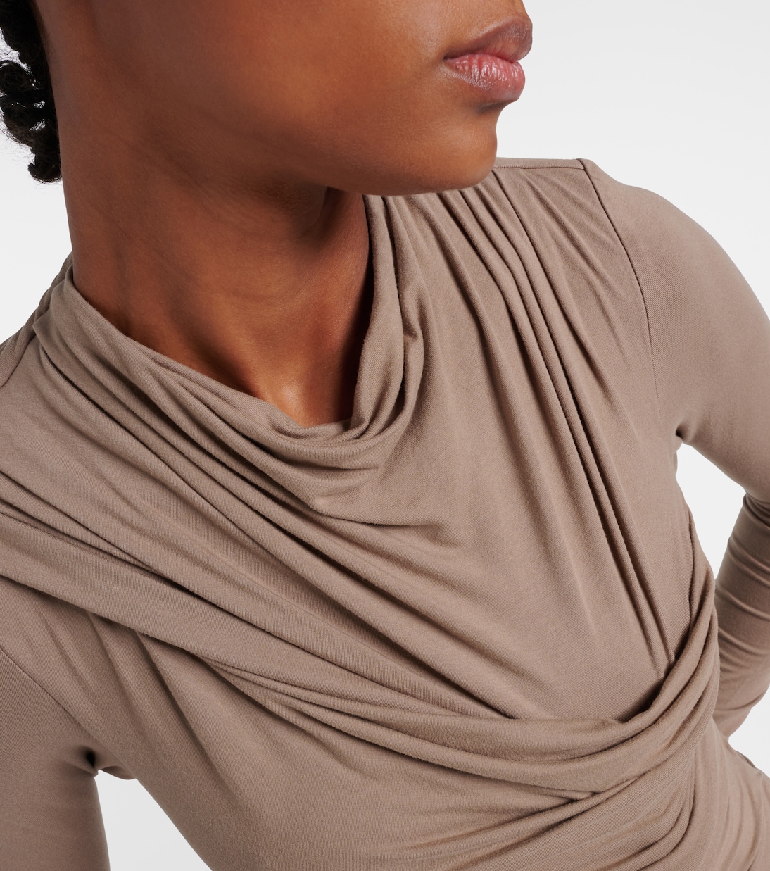 Encase draped bodysuit | Entire Studios