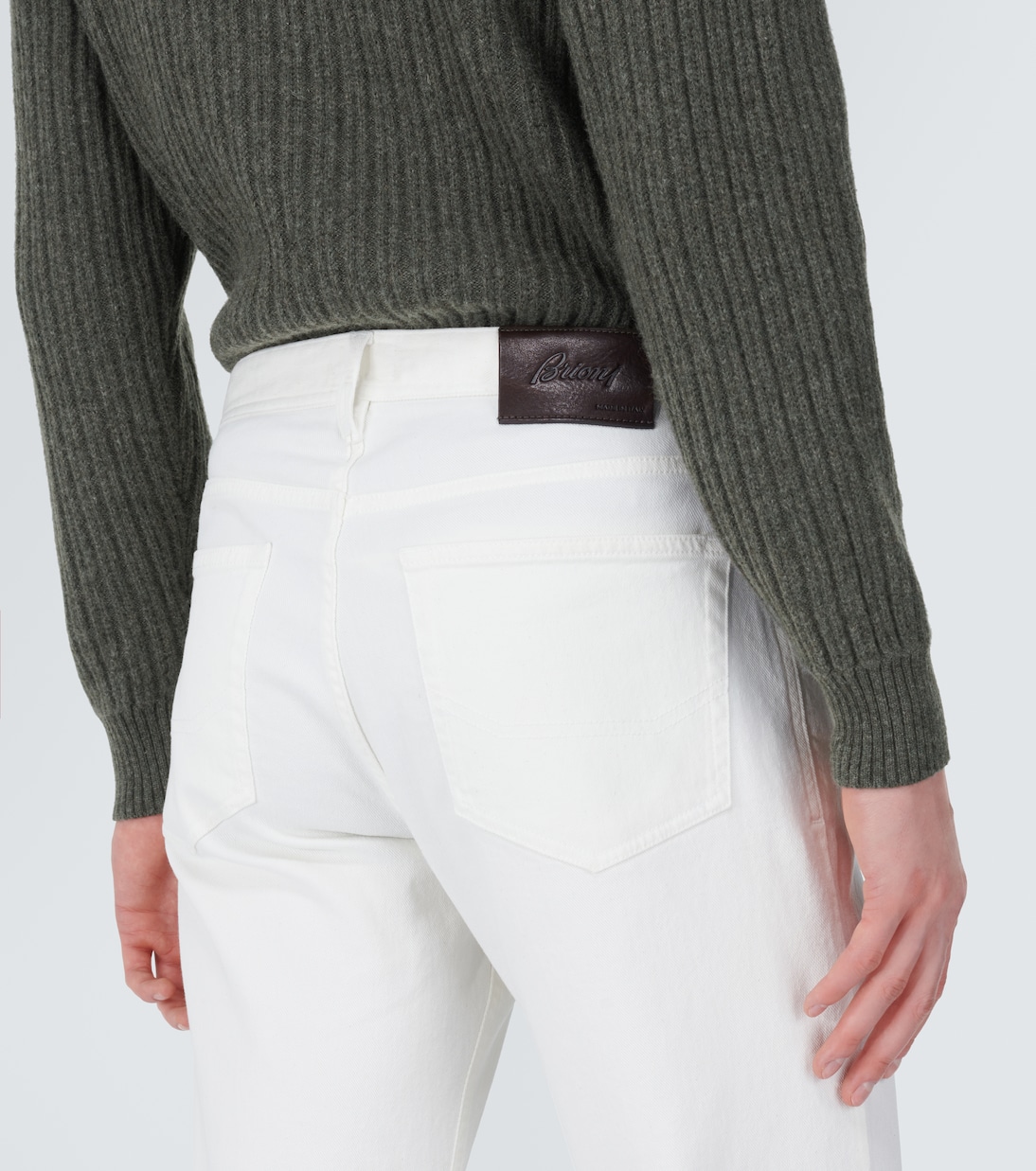 修身牛仔裤 | Brioni