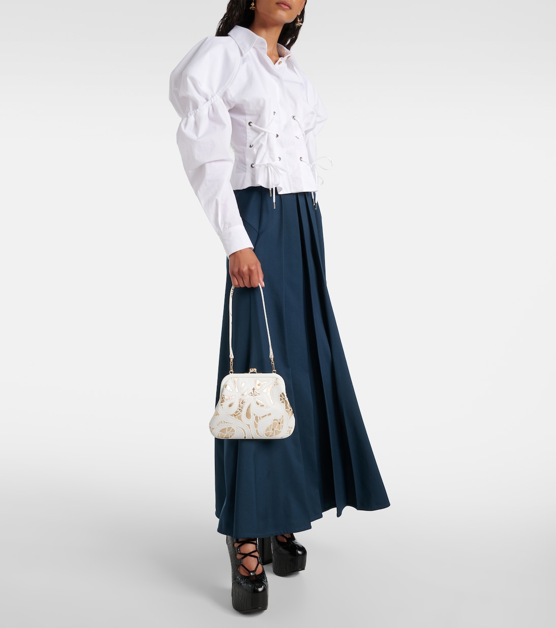 Sac Vivienne's en cuir à ornements | Vivienne Westwood