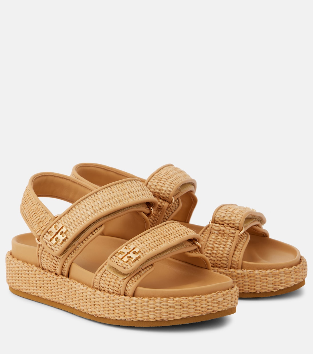 Kira raffia sandals | Tory Burch