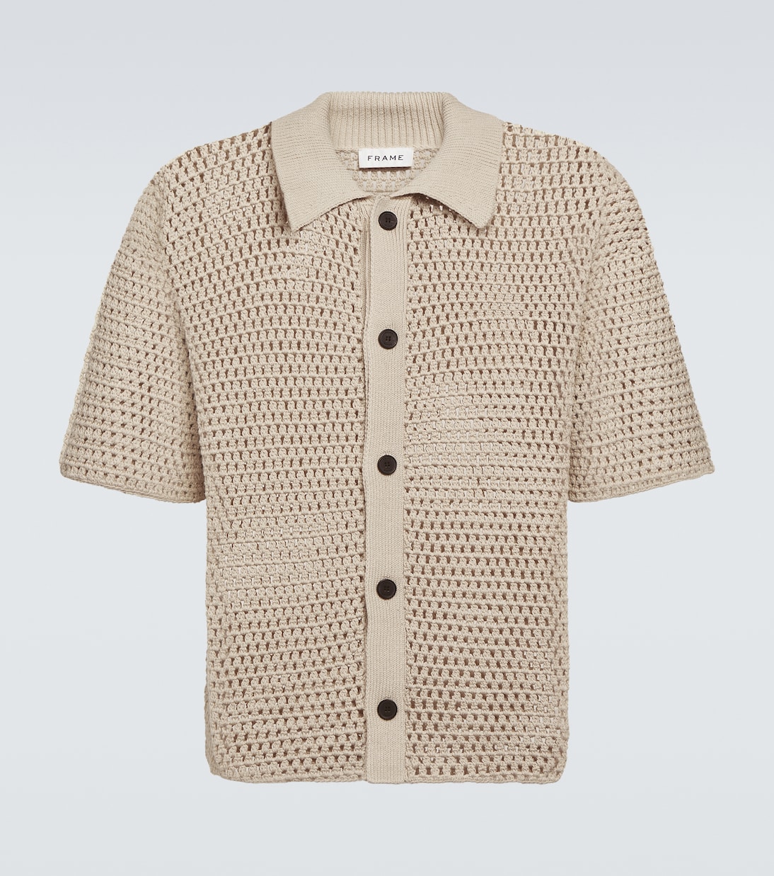 Cardigan in maglia di cotone | Frame