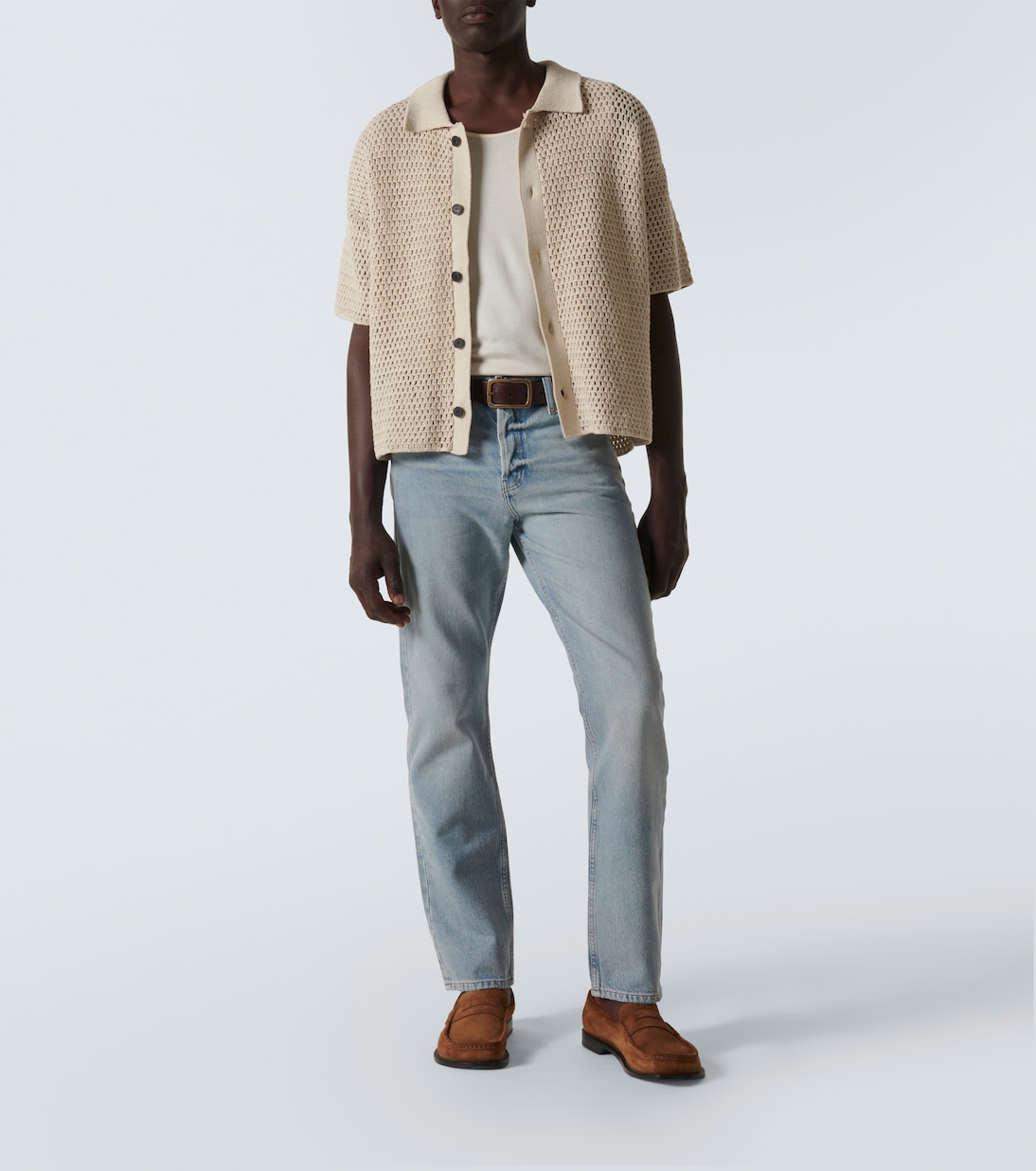 Cardigan in maglia di cotone | Frame