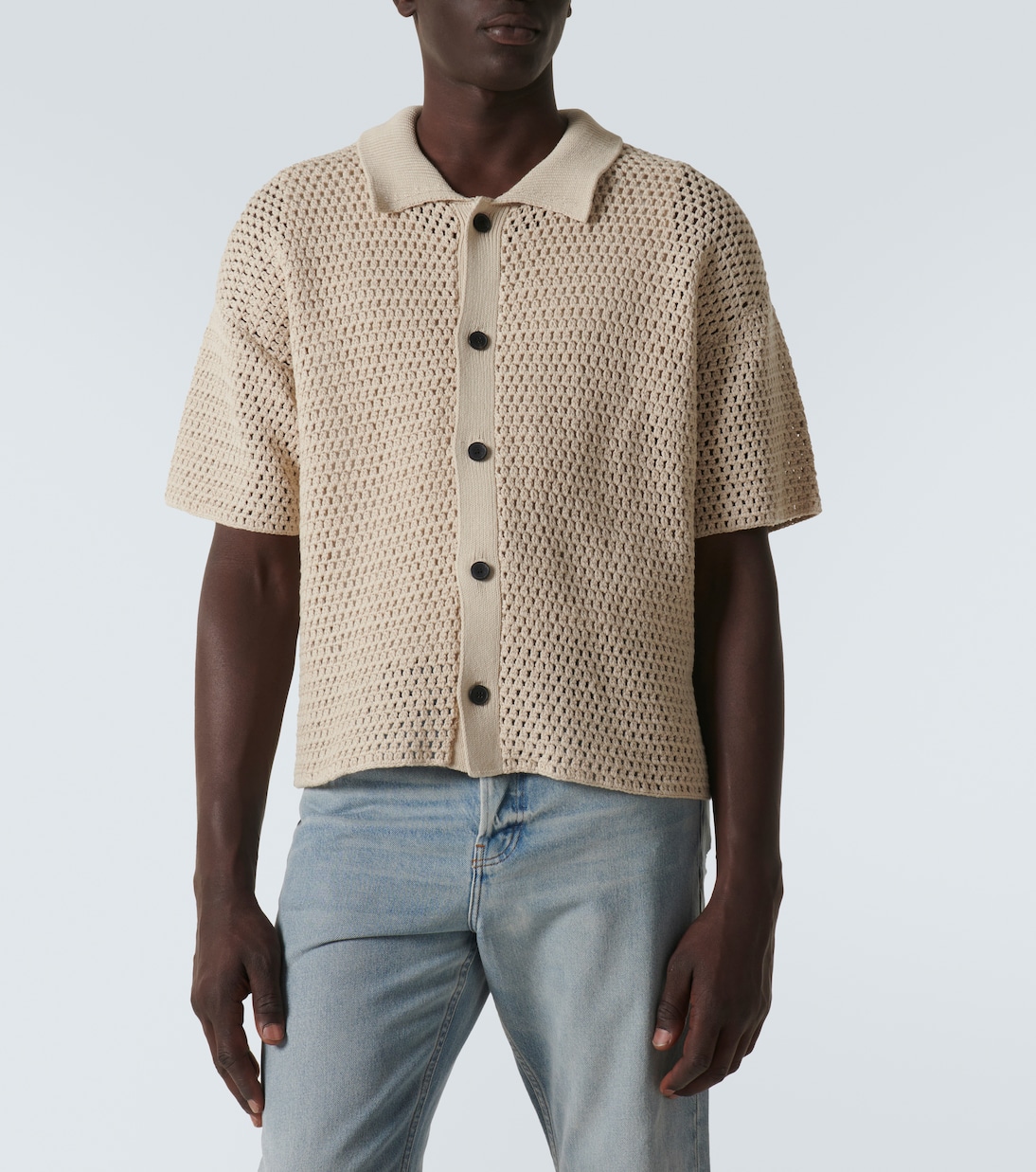 Cardigan in maglia di cotone | Frame