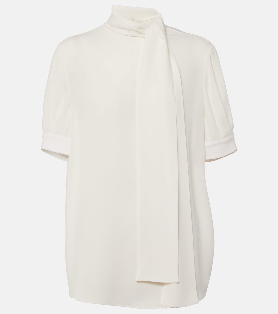 Silk georgette blouse | Valentino