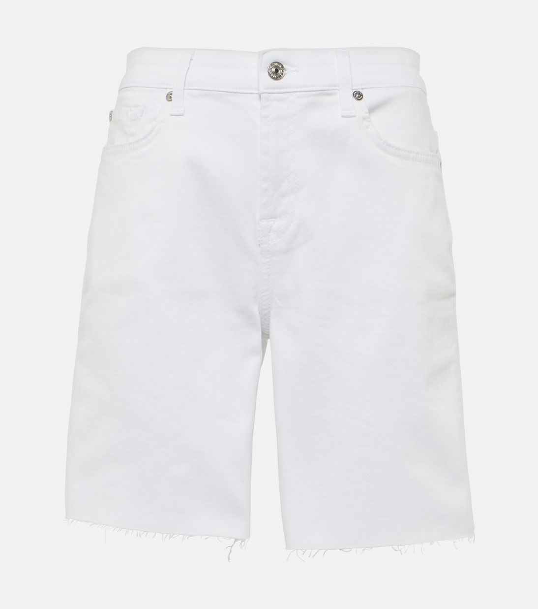 Mid-Rise Shorts Boy Shorts | 7 For All Mankind