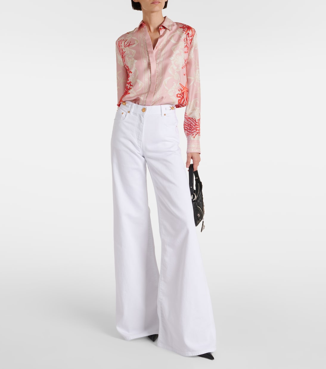 Medusa '95 wide-leg jeans | Versace