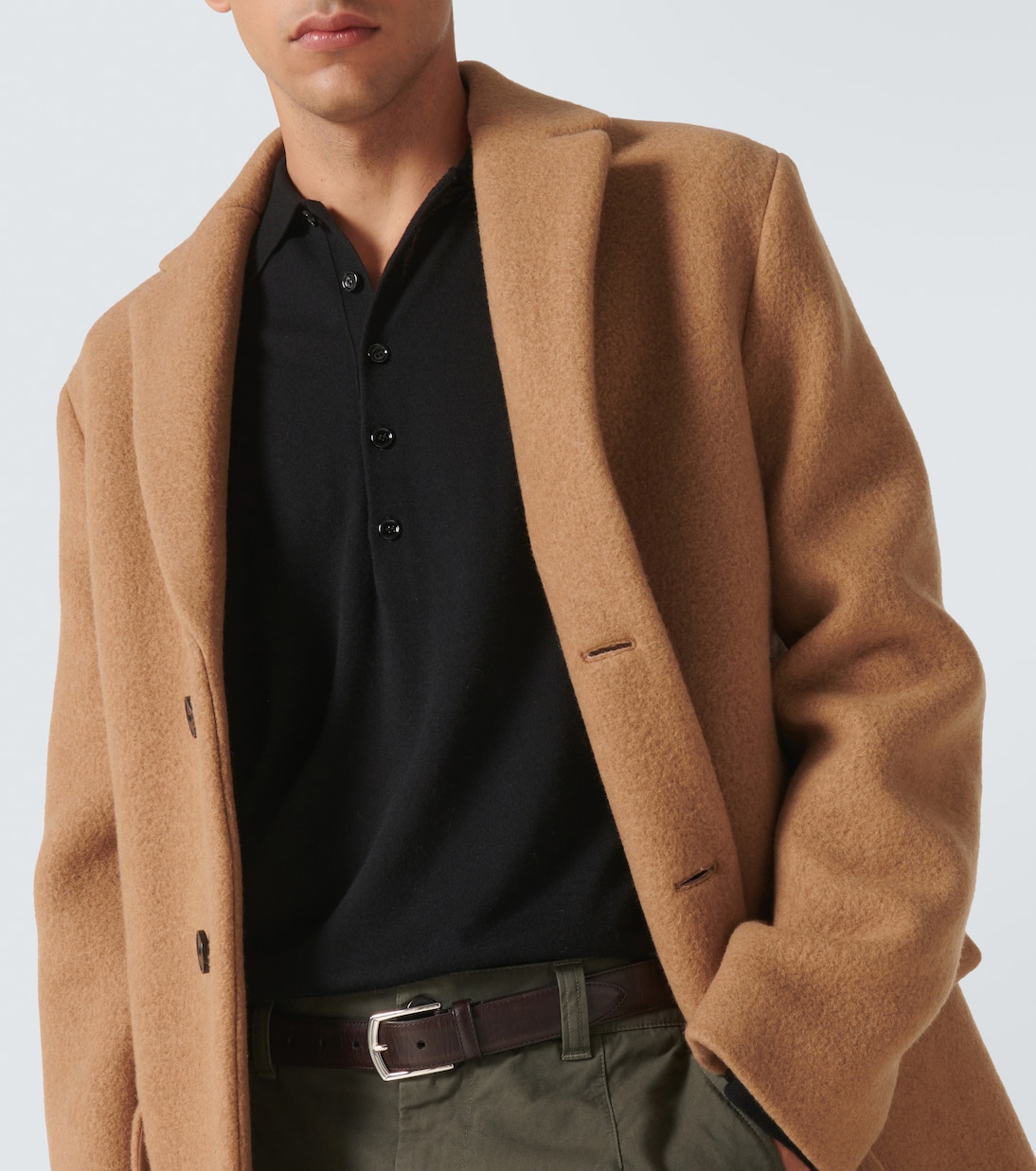 Wool coat | Dries Van Noten