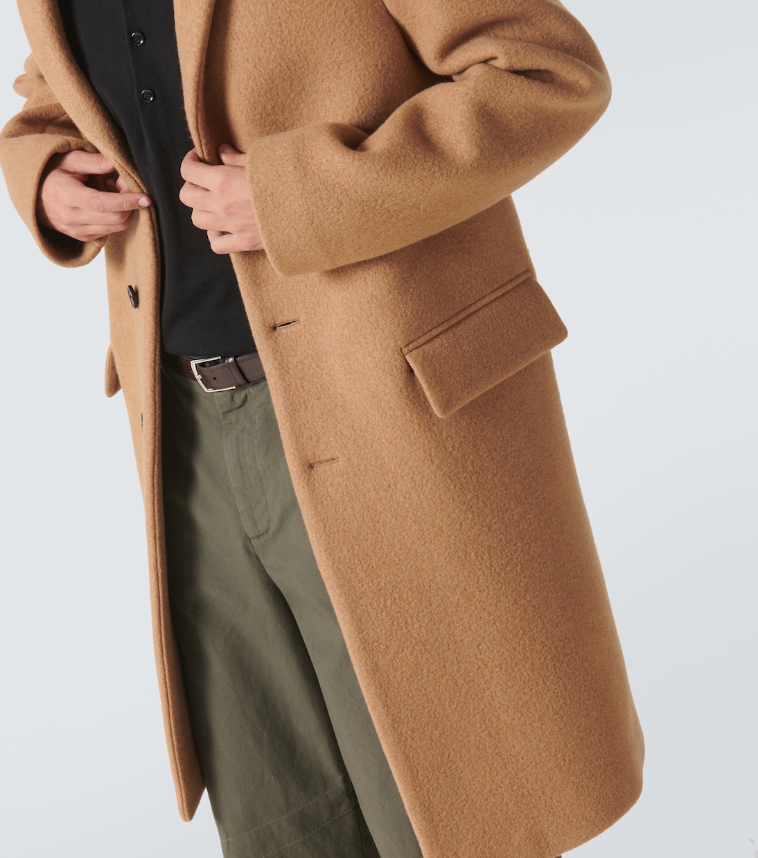 Wool coat | Dries Van Noten