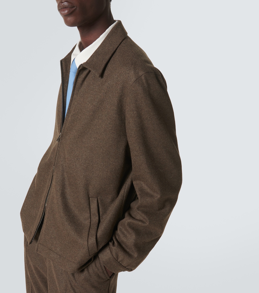 Wool jacket | Sunspel