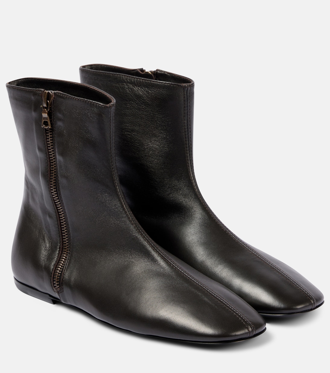 Ankle Boots aus Leder | Dries Van Noten