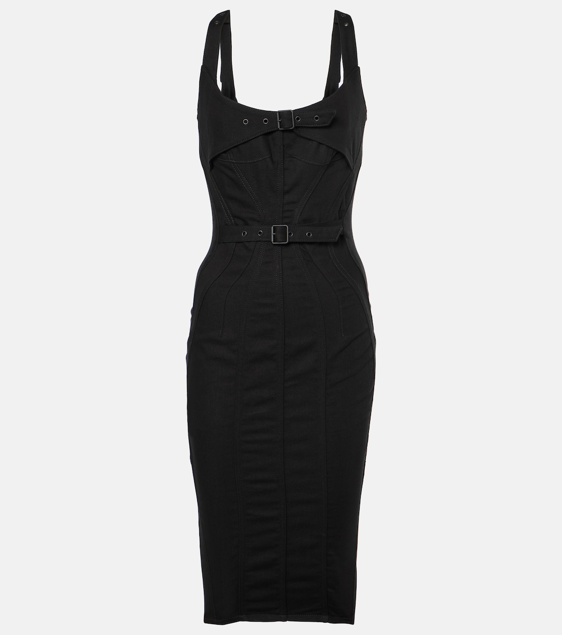 Abito midi di jeans | Mugler