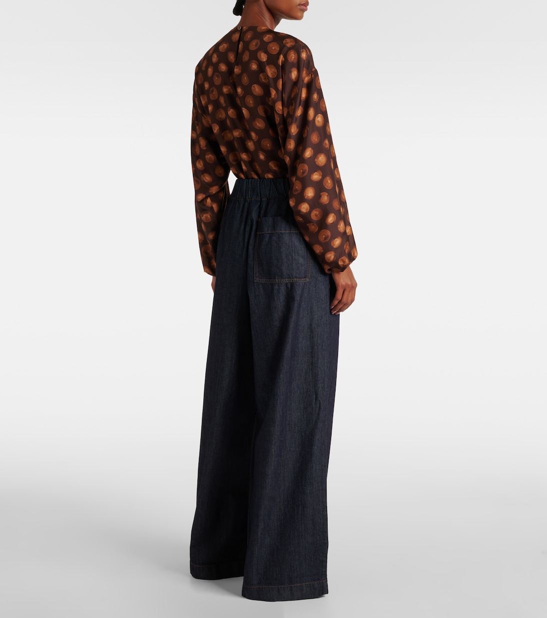 Jean ample à taille haute | Dries Van Noten