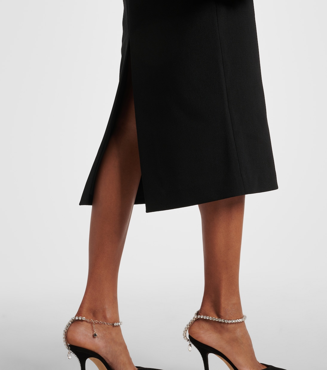 Ella puff-sleeve midi dress | Rebecca Vallance